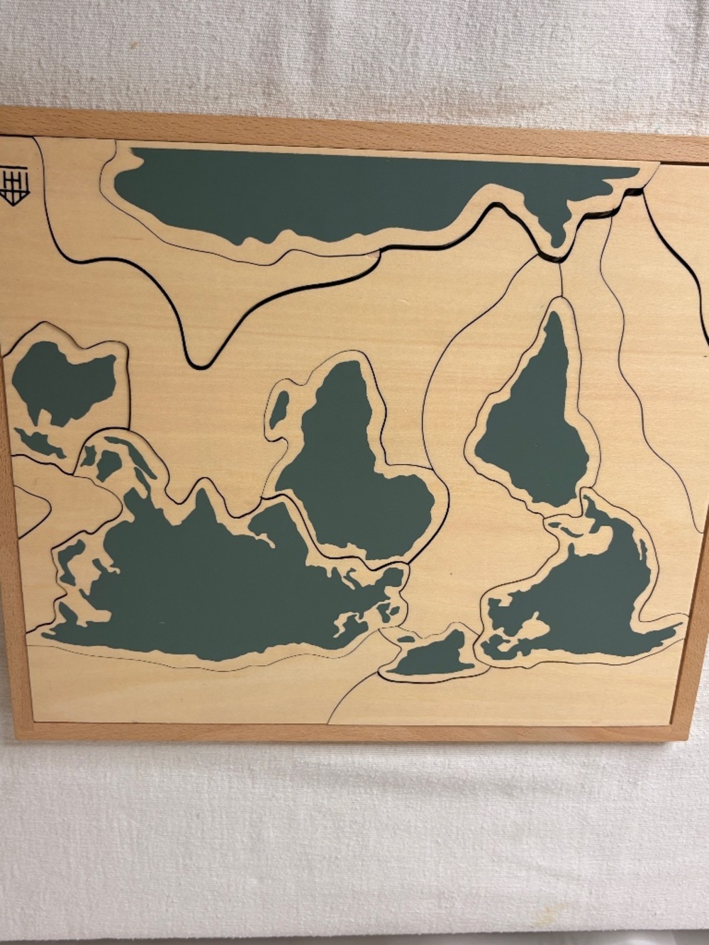 Hearth & Hand With Magnolia Wood Puzzle World Puzzle Excellent Condition
